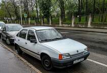 Diesen Opel Kadett E habe ich in April, 2021 fotografiert.