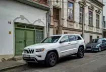 Jeep Grand Cherokee  WK2 , vierte Generation, aufgenommen in April, 2021.