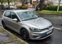 Diesen VW Golf VII habe ich in April 2021 fotografiert.