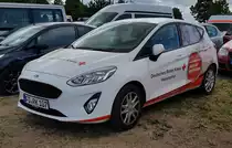 =Ford Fiesta vom DRK FULDA steht im Mai 2022 auf dem Parkgelände der RettMobil