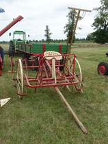 Gabelwender der Firma FAHR /  am 20.08.2022 beim TOCH-Treffen (Traktoren Oldtimer Club Hamburg von 1988) in HH-Neuengamme  /