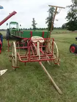 Gabelwender der Firma FAHR /  am 20.08.2022 beim TOCH-Treffen (Traktoren Oldtimer Club Hamburg von 1988) in HH-Neuengamme  /
