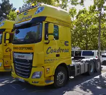 DAF XF 530 Schwerlastzugmaschine, aufgenommen am See von Annecy.  09.2022
