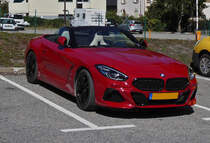 BMW Z4 Roadster, stand auf einem Parkplatz. 09.2022