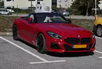 BMW Z4 Roadster, stand auf einem Parkplatz. 09.2022