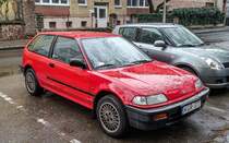 Diesen Honda Civic Mk4 habe ich in April 2021 fotografiert.