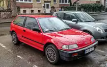 Diesen Honda Civic Mk4 habe ich in April 2021 fotografiert.