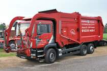 MAN TGA 26-310 des Entsorgungsunternehmens  H�ndgen  - 09.05.2009