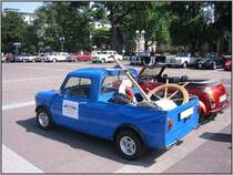 Im Rahmen der Veranstaltung  Tribut an Carl Benz  am 18.06.2006 in Karlsruhe waren auf dem Festplatz bei der Stadthalle zahlreiche Oldtimer ausgestellt.