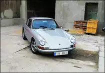Porsche 912 in areal Poldi Kladno am 9.10.2022