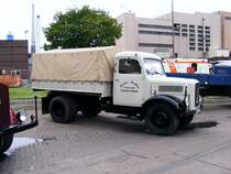 Ein historischer Kl�ckner-Humboldt-Deutz-Lkw auf dem Gel�nde des Bergwerks Auguste Victoria 3/7 in Marl beim Tag der offenen T�r am 9. Mai 2009. 
