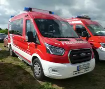 =HORST von der Feuerwehr NIEDER-RAMSTADT MÜHLTAL, gesehen auf dem Parkplatz der RettMobil im Mai 2022