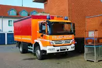 Feuerwehr Bad Vilbel Mercedes Benz Atego GW-L am 03.10.22 beim Tag der offenen Tür