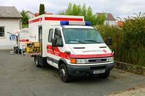 DRK OV Zeilhard Georgenhausen IVECO Daily GW -Technik am 03.10.22 in Langen beim Tag der offenen Tür