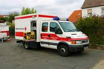 DRK OV Zeilhard Georgenhausen IVECO Daily GW -Technik am 03.10.22 in Langen beim Tag der offenen Tür