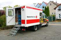 DRK OV Zeilhard Georgenhausen IVECO Daily GW -Technik am 03.10.22 in Langen beim Tag der offenen Tür