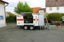 DRK OV Zeilhard Georgenhausen Sonderwagen-Strom am 03.10.22 in Langen beim Tag der offenen Tür