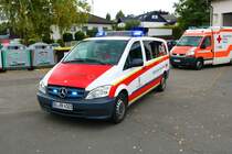 DRK KV Dieburg Mercedes Benz Vito KdoW (ex Polizei)  am 03.10.22 in Langen beim Tag der offenen Tür