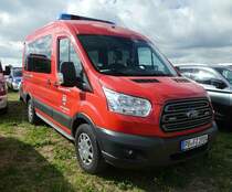 =Ford Transit der Feuerwehrzentrale des Kreises PADERBORN, gesehen auf dem Parkplatz der RettMobil im Mai 2022