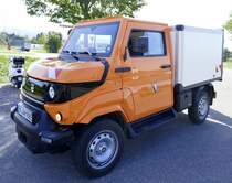 EVUM aCar, Elektro-Kleintransporter mit Allradantrieb der Firma EVUM Motors aus Bayern, Reichweite bis zu 200Km, je nach Akkutyp, Sept.2022 