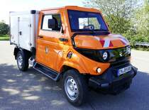 EVUM aCar, Elektro-Kleintransporter mit Allradantrieb, seit 2021 hergestellt von der Firma EVUM Motors aus Bayern, Reichweite bis zu 200Km, je nach Akkutyp, Sept.2022