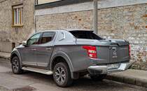 Fiat Fullback (Rückansicht). Foto: 04.2021.