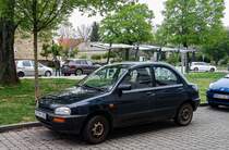 Hübscher Mazda 121. Foto: 04.2021.