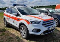 =Ford Kuga vom DRK OVERATH, gesehen auf dem Parkplatz der RettMobil im Mai 2022