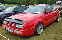 =VW Corrado VR 6, ausgestellt beim Scirocco-Treffen in Hohenroda, 06-2022