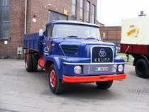 Ein historischer Krupp-Lkw auf dem Gel�nde des Bergwerks Auguste Victoria 3/7 in Marl beim Tag der offenen T�r am 9. Mai 2009. 
