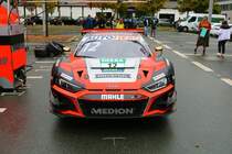 Audi Team Rosberg Audi R8 DTM am 15.10.22 beim Jubiläumsfest 10 Jahre Audi Zentrum Frankfurt