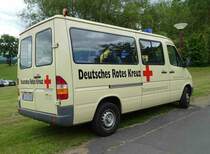 =MB Sprinter vom DRK KV Bad Hersfeld, eingesetzt beim Scirocco-Treffen in Hohenroda, 06-2022