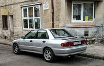 Diesen Mitsubishi Lancer Mk4 (Rückansicht) habe ich in April, 2021 fotografiert.