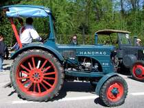 Hanomag R22 macht sich fr die Oldtimerausfahrt in St.Martin/Innkreis bereit; 090419
