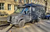 HYMER MLT 580 RSX (Rock Star Exclusiv 4x4); Wohnmobil auf Basis Mercedes Benz Sprinter. Motor 3.0 V6. Foto: Oktober 2022