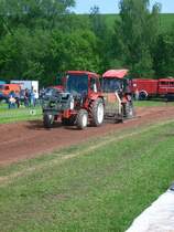 Belarus 920 beim Russen-Traktorpulling in Oberlungwitz