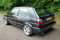 =VW Golf II, gesehen im Juni 2022 in Hohenroda