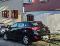 Rückansicht: Hyundai i30 GD (zweite generation), gesehen in Mai, 2021.
