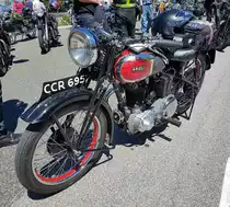 =Ariel, gesehen anl. der Jahrestour vom Ariel-Club Österreichs auf der Rossfeldstrasse bei Berchtesgaden, 06-2022