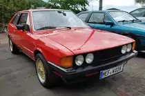 =VW Scirocco steht auf dem Besucherparkplatz beim Scirocco-Treffen in Hohenroda, 06-2022
