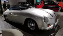 =Porsche Speedster 356 A, Bauzeit 1955 - 1959, 1582 ccm, 75 PS, 160 km/h, ausgestellt im EFA Museum in Amerang, 06-2022