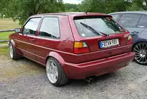 =VW Golf II, gesehen im Juni 2022 in Hohenroda
