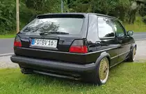 =VW Golf II, gesehen im Juni 2022 in Hohenroda