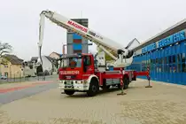 Feuerwehr Pfungstadt IVECO Magirus TM (Florian Pfungstadt 1-38) am 12.11.22 bei einen Fototermin