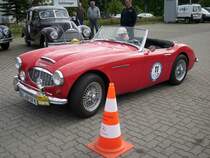 Austin Healey BN6 Baujahr 1959 bei der 8.R�genclassics am 23.Mai 2009 beim Zwischenstop in Bergen/R�gen.