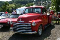 ein Chevrolet Pickup der Advance Design Serie bei einer Oldtimer Ausstellung am 24. Mai 2009 in Kronach.