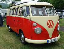 =VW T1 steht im Mai 2022 beim T 1-Treffen in Eschwege