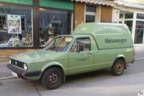 VW Caddy der St�dischen Werke �berland Werke Coburg (S�C) aufgenommen am 1. April 2009 in Coburg.