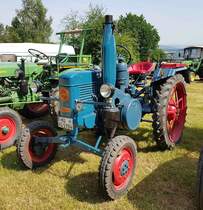=Lanz D 1706, Bj. 1953, 17 PS, steht beim Köhlerfest in Bad Orb, 06-2022
