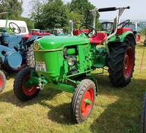 =Deutz D 30 steht beim Köhlerfest in Bad Orb, 06-2022